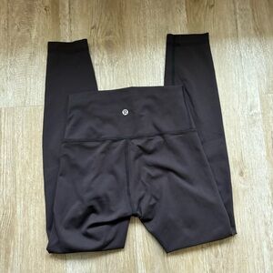Lululemon Wunder Train High-Rise Tight 25" black size 4